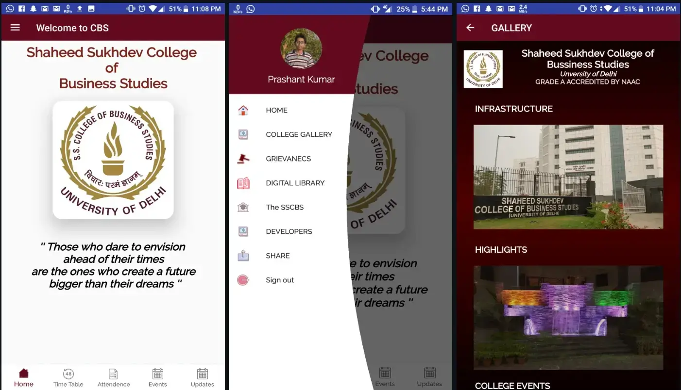 SSCBS product interface